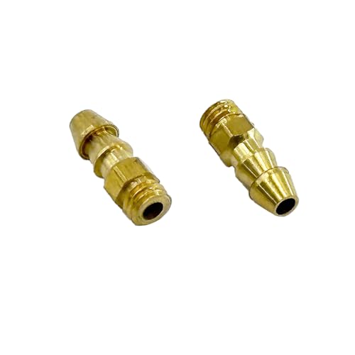 Gracilaria 2PCS RC Boat Brass Water Cooling Nozzle Water Nipple Faucet Fuel Nozzle for RC Boat DIY Model Ship...