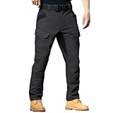 Générique Pantalon De Travail Homme Blanc Élastique Trekking Travail Winter Treillis Militaire Jardinage Anti Peintre Vêtement Pantalon Cargo Homme Hiver Chaud XXL