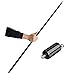 BEMKWG Depliable Inoxydable Baguette Magique Baton, 110 CM Telescopique Canne Apparition Magic Pocket, Staff Magie Portable Professionnel LéGer Trick (Black)
