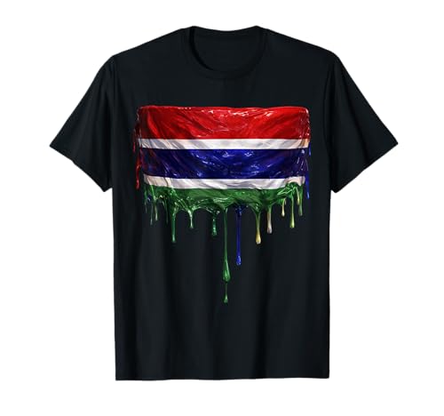 Drapeau de la Gambie T-Shirt