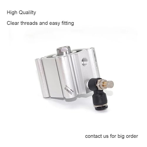 Cilindros compactos CDQ2B63-30 de carrera corta con bore de 63mm 4