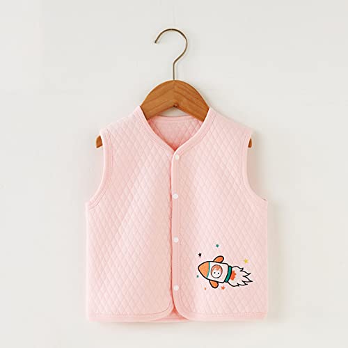 Toddler Boys Girls Vest Fuzzy Sleeveless Coat Outerwear Pockets Boy Coat with Thumb Holes Baby3