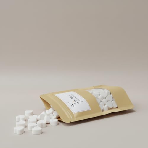 Image of Wax Melts | Organic Soy Wax | Essential Oil Infused | Musk Fragrance | Heart Shape Aroma Melts | Room Freshener | Safe Smoke-Free Scent | Long-Lasting | 80 GMS