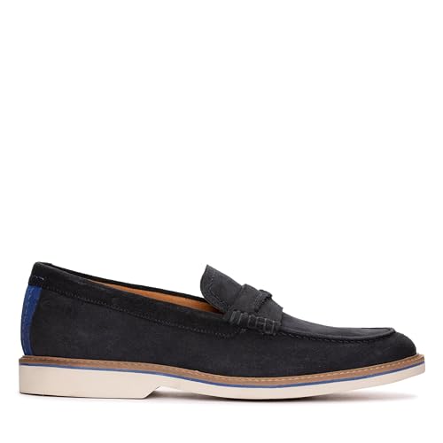 Image of Clarks Mens Atticus Ltslip Dark Sand Suede Loafer