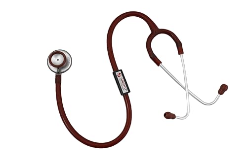 Heart Messenger Stethoscope | Light weight aluminium sand anodized chest piece | PVC U tube | Red colour (B0BYS61P45) Amazon Price History, Amazon Price Tracker