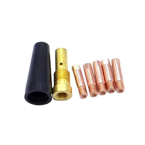 Ryanong 7PCS Nozzle Tips for Century FC90 Flux-Cored Wire Feed Welder K3493-1 MIG Welding Torch, FC90 MIG/035 0.9mm Tip Nozzle Welding Nozzle