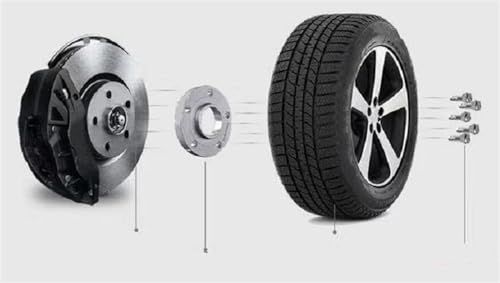 Entretoises de roues 5x110 anti vibration pour élargissement de voie auto