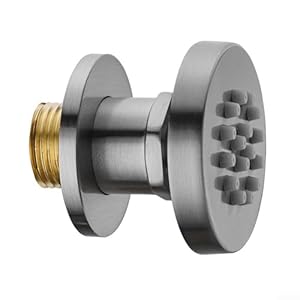 Hogardenme Messing-Körpersprüher Massage-Seitensprüher Spa-System