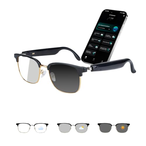 Image of AI Smart Glasses, Real-time Translation Bluetooth Glasses, Unisex