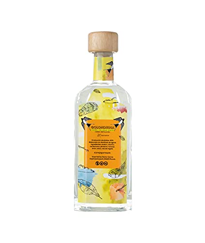 TEQUILA REY JAGUAR - Ginebra mit Agave Espadín handwerklich mexikanisches Golondrina – 40% Vol. (1 x 0,7 l) - Premium… – Bild 3