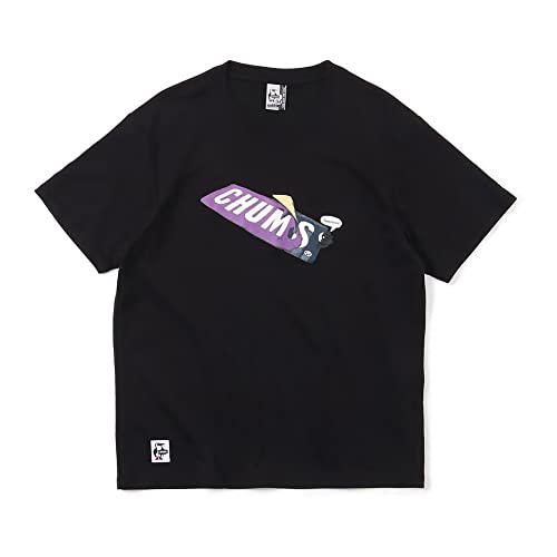 CHUMS(チャムス) ステッカーチャムスTシャツ男性用 CH011986 Black L