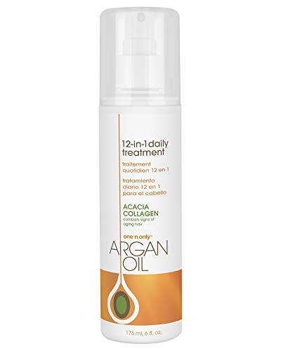One 'N Only Argan Oil 12-In-1 Daily Treatment, Lightweight, Helps Control Frizz, Smooths, Detangles, Moisturizes, Strengthens And Adds Body To Dry, Damaged Hair, 6 Fl. Oz #TOP24