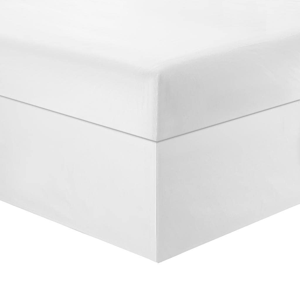 Solid Color Hotel Pleated Bed Skirt Wrinkle & Fade Resistant White_Twin | Home & Garden | Bedding | Bed Skirts-image-14