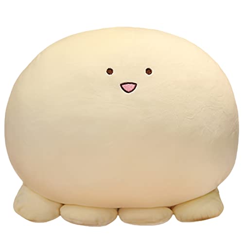 Elainren Super Soft Octopus Plush Kids Pillow Large Fluffy Octopus Stuffed Marine Animal Toy Cartoon Ocean Octopus Plushie Anime Octopus Cushion Decor Gifts,19.6Inch #TOP2