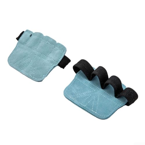 Guantes de cuero de alta calidad para levantamiento de pesas con diseño antideslizante y protección contra callos para hombres y mujeres, para realizar dominadas, filas de mancuernas y ejercicios de