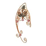 FRCOLOR Pendientes Ear Cuff para Mujer Clip Vintage sin Perforación Metálica Diseño Oreja Pixie Accesorio Cosplay para Oreja Derecha Elegante y Duradero