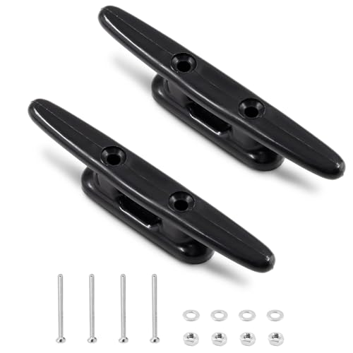 PHITUODA 3 Inch Nylon Boat Cleats Black Dock Cleats...