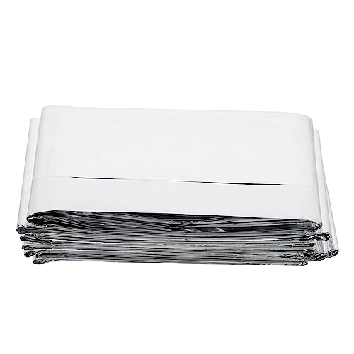YARNOW Blankets Emergency Thermal Survival Blanket Aluminum Rainproof for Camping and Emergencies