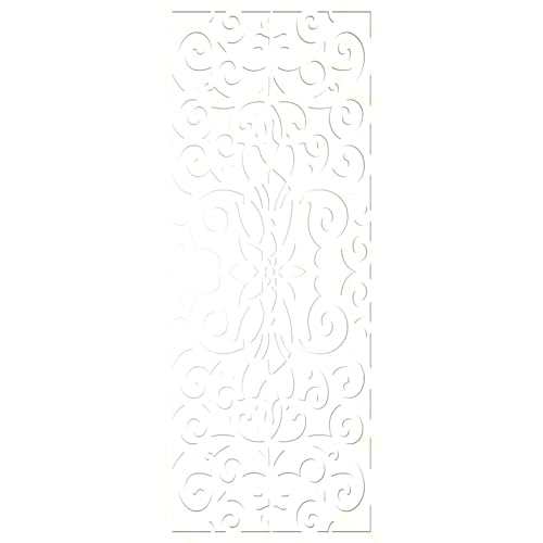 Image of Buel Decorative Pierced Fretwork Wood Wall Panels, 11 3 /8 inchW x 29 3 /8 inchH x 1 /4 inchT, Birch