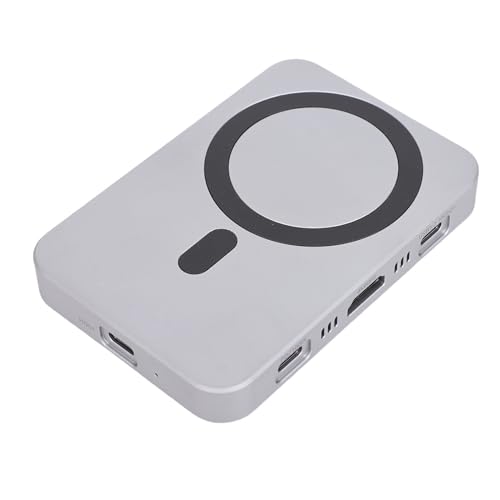 Velocità di Trasferimento da 10 Gbps Consegna di Alimentazione da 100 W Uscita Video da 60Hz 4K M.2 NVME SSD Enclosure Espandibile a 8 TB Ventola Interna per Registrazione