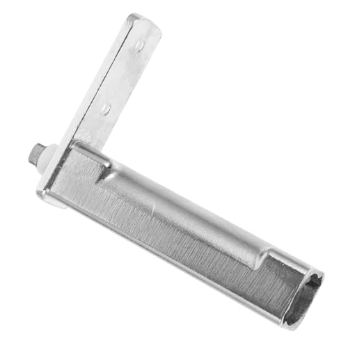 Toddmomy Bisagra de Puerta para Congelador Ajustable de Acero Inoxidable Cierre Automático Silencioso y Duradero Repuesto Resistente y Antióxido para Frigoríficos y Congeladores Domésticos