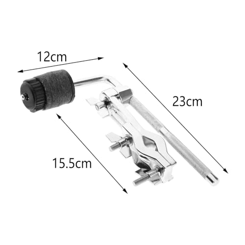 Pied instable ? Support de cymbale avec fixation pour une tenue parfaite