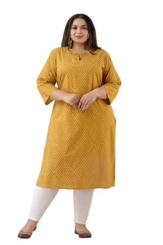 F. P. Collections Womens Printed Rayon Kurti
