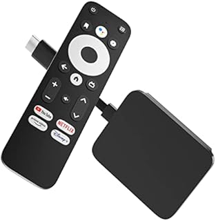Qiyuan 4K UHD HDR Android 11.0 TV Box Netflix and Google Dual Certified Latest AV1 Decoding and Operating System Built-in Google Assistant Netflix YouTube Disney+ AMZ Prime Video TV Streaming Device