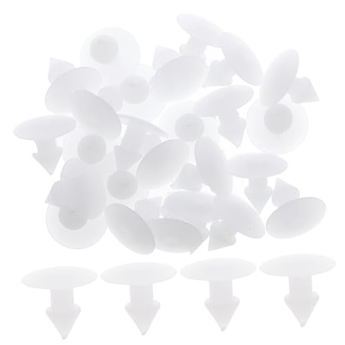 POPETPOP 50個 製 帽リベット ヘルメットライナー修理用 建設用帽子アクセサリー 柔軟で肌に優しい 快適な装着感 簡単取り付け 耐久性 帽補修