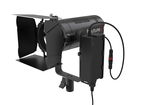 Image of Aputure 60x Aputure Light Storm LS 60x Bi-Color LED Light 30000lux @1m, CRI 95+ TLCI 95+Built-in 9 Lighting FX, Support NP-F970 Battery, Includes Barn Doors Support Sidus APP Control