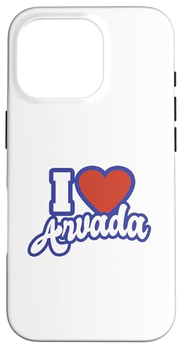 I Love Arvada Colorado スマホケース iPhone 16 Pro 用
