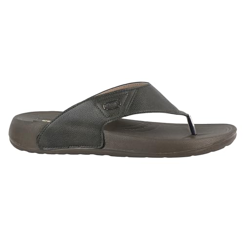 Image of WELCOME Soft Men's Slippers with Cushion FootBed for Adult | Comfortable & Light Weight | Stylish & Anti-Skid | Waterproof & Regular Flip Flops for Gents /Boys