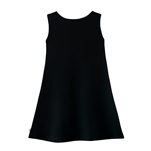 Image of YouGotPlanB 100% Cotton Printed Above Knee Length Dress for Girls