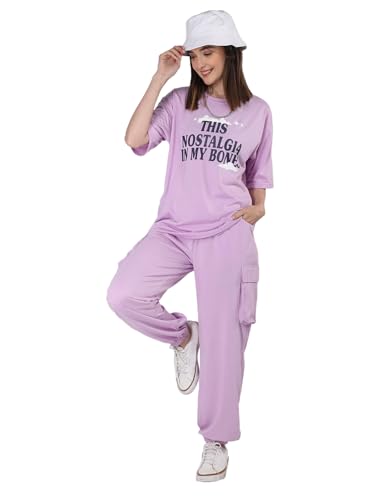 Image of CHKOKKO Casual Co ord Set For Women Stylish Summer Wear Cord Half Sleeves Round Neck Track Suit Coords Travelling Outfit Western Ladies Co ords