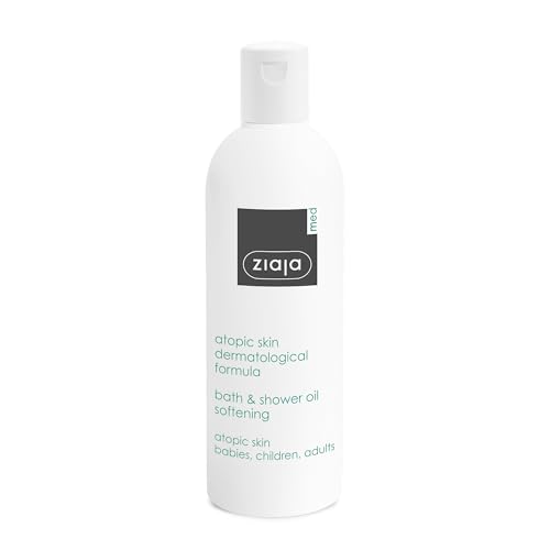 Aceite de Baño y Ducha Suavizante, Fórmula Dermatológica para Piel Atópica, 270 ml de ZIAJA MED