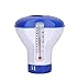 N/O Chlor Dosierschwimmer 5 Zoll Chlordosierer Mit Thermometer Pool Dosierschwimmer Chlor Schwimmer Pool chemischen Spender für Innen- und Außenpools für Chlor Tabletten