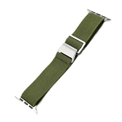 Bracelet iWatch Series 8 et 7 extensible en nylon pour éviter les irritations