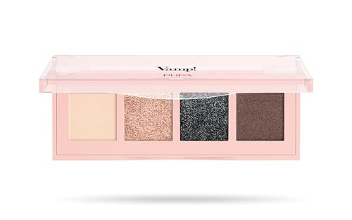 Pupa Lidschatten-Palette Vamp! 006 Deep Nude – Eine Auswahl an Farben 'must have' erhältlich in 6 Varianten und 3 verschiedenen Finishes für ein natürliches bis intensives Augen-Make-up