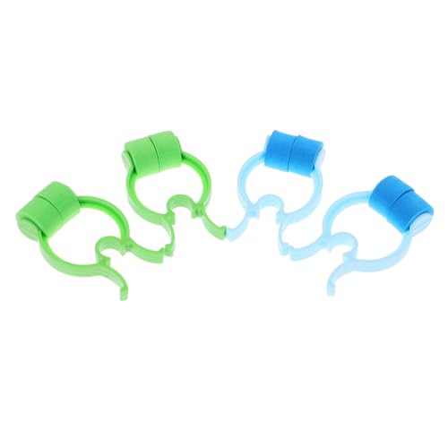 Beatifufu Plastic Nose Bleed Clips 4 Pack Nose Pincher for Epistaxis Emergency Nosebleed Stopper Clip