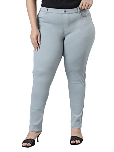 Image of GO COLORS Women Mid Rise Premium Straight Jeans