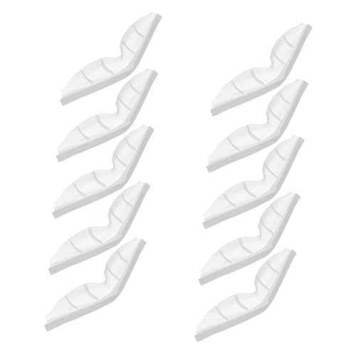 KALLORY 10Pcs Nose Strips for Masks Fog Nose Pads Comfortable Cushion Accessories for All Mask Easy to Install Practical Present for Friends Family