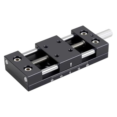 Mesa deslizante manual eje X de tornillo lineal: guía de desplazamiento 40A-DB65