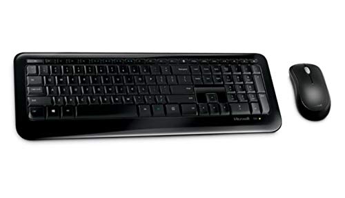 Microsoft 850 - Teclado (RF inalámbrico, Universal, QWERTY, UK English, Alámbrico, Batería)