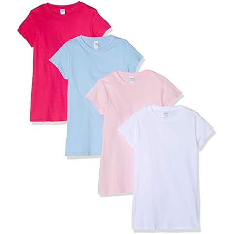Gildan 4 Pack Softstyle Women's T-Shirts Cover