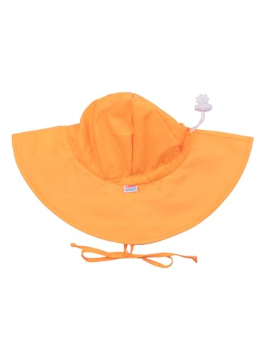 Image of RuffleButts Baby-Girls Sun Hat Floppy Wide Brim UPF 50+ - Baby Sun Hat with Sun Protection