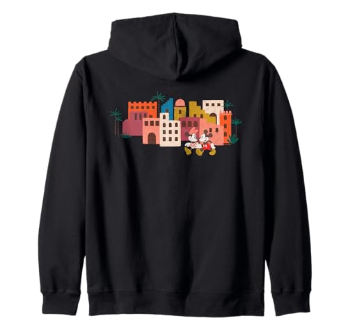 Disney Mickey & Minnie Mediterranean City Travel Adventure Sudadera con Capucha