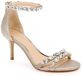Jewel Badgley Mischka Caroline Embellished Strap Evening Shoe - Image 9