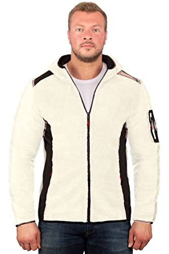 Chaqueta polar hombre para senderismo y camping en días fríos de otoño