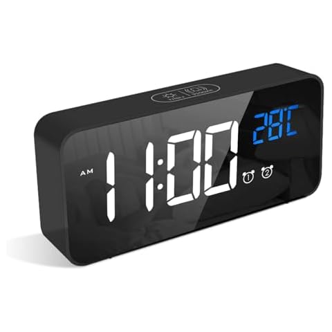 Réveil LATEC LED avec Snooze Cover