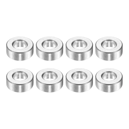 Entretoise ronde en aluminium pour éliminer le jeu mécanique des vis de 0.6 cm